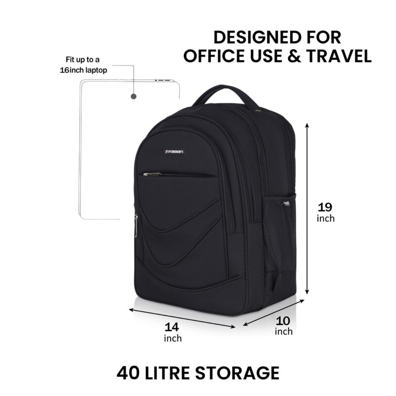 40 L Laptop Office Backpack Nik-e